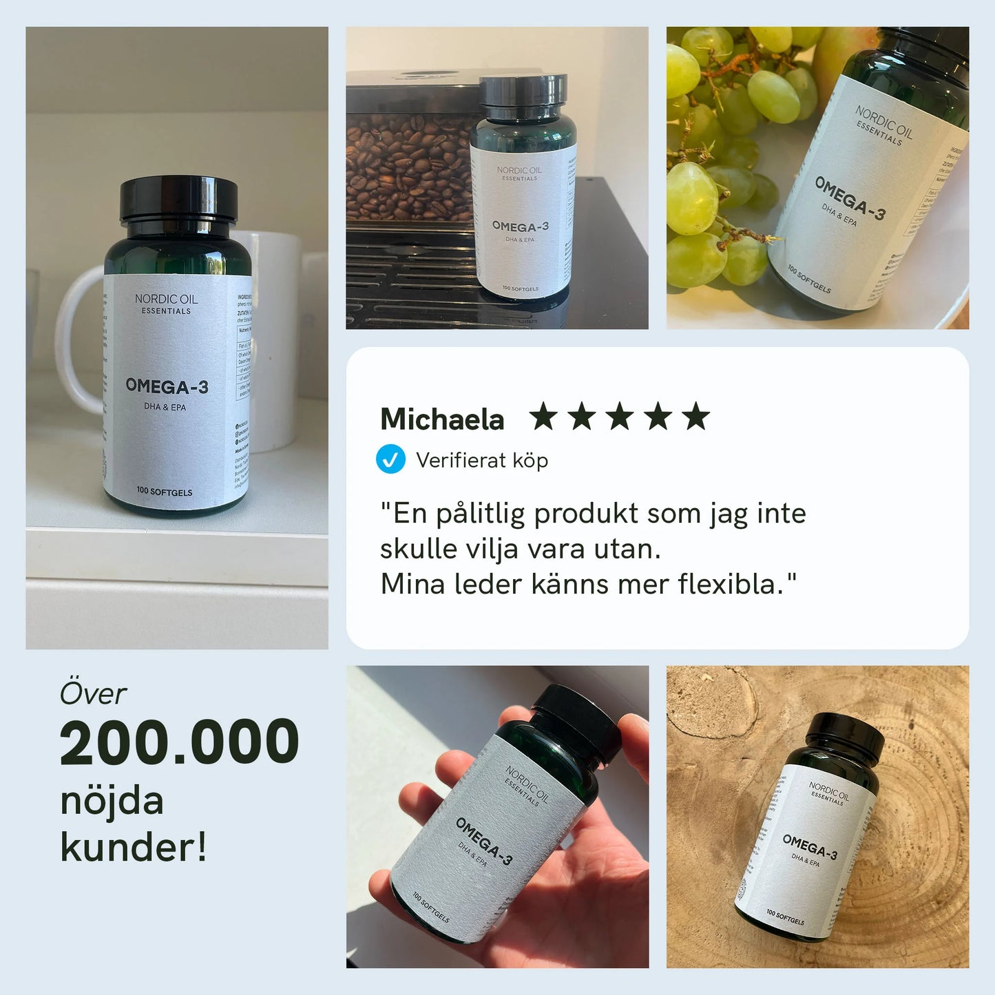 3 för 2 Omega 3-kapslar