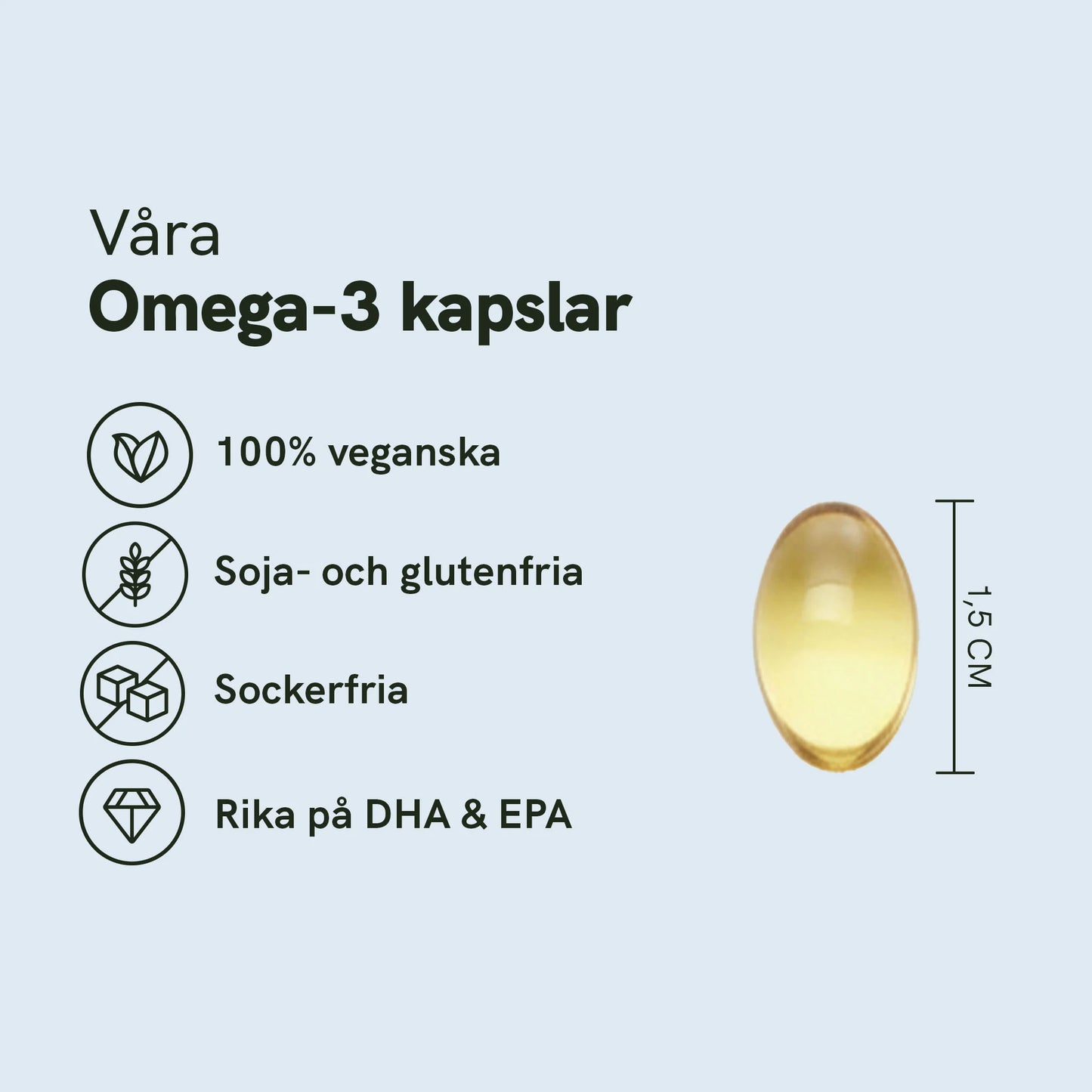 3 för 2 Omega 3-kapslar