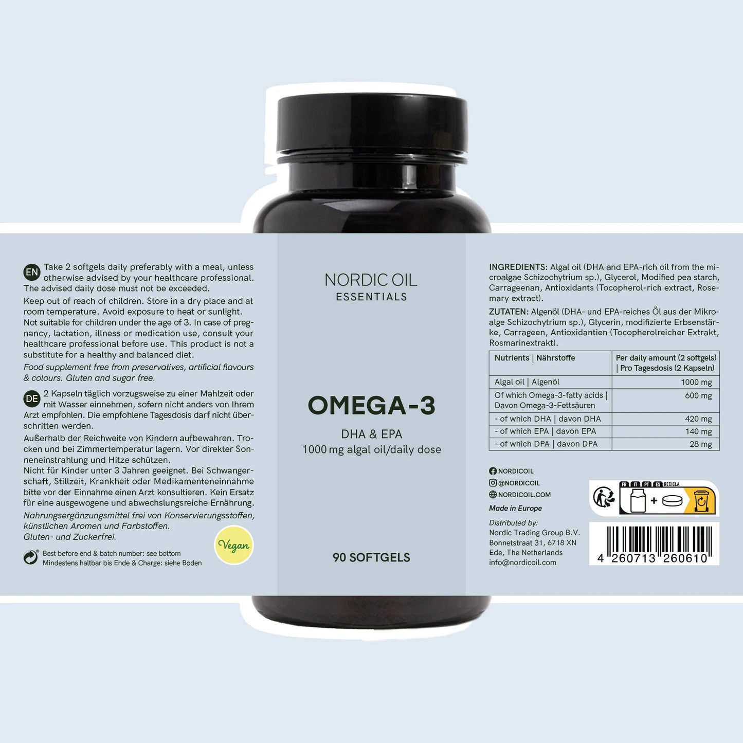 3 för 2 Omega 3-kapslar