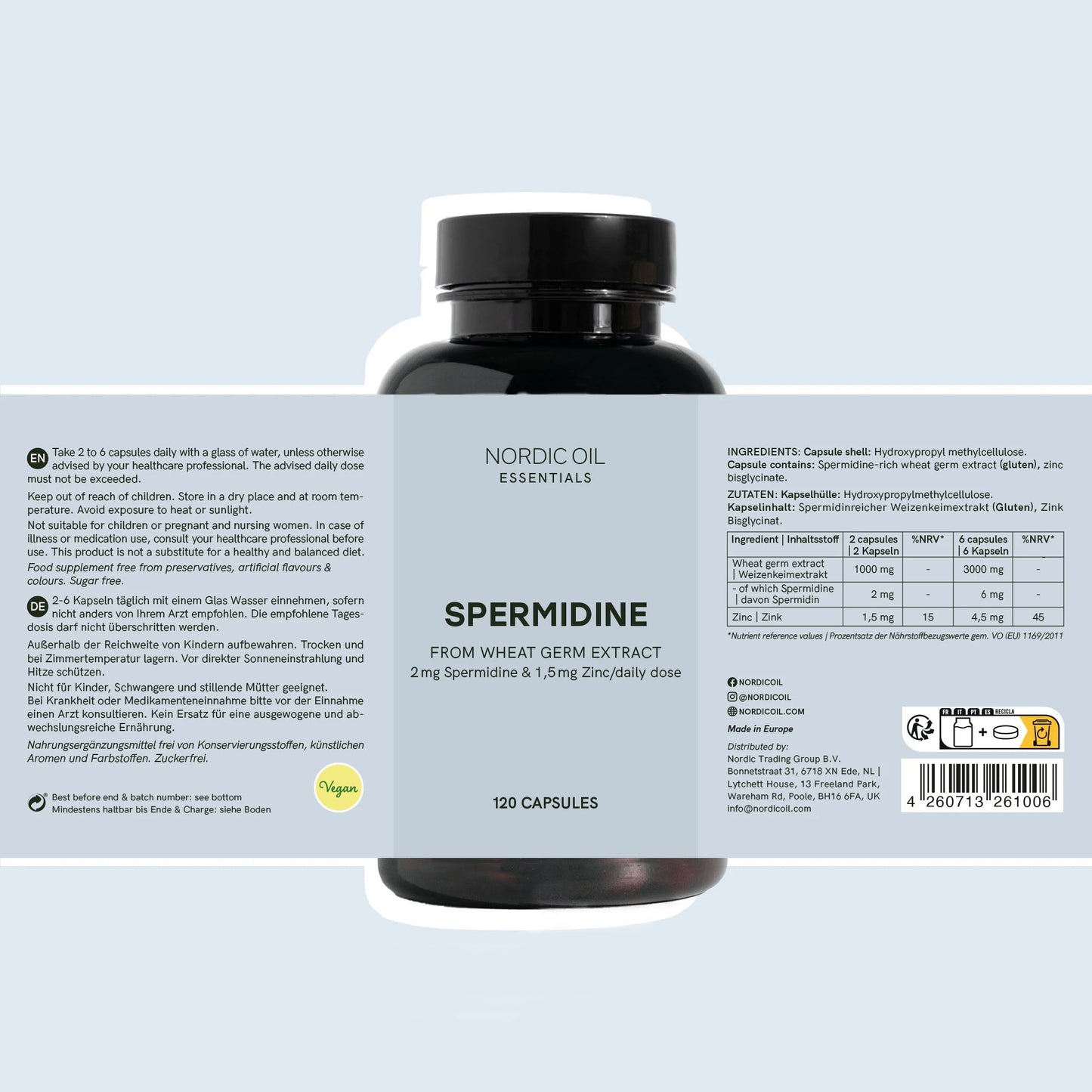 Spermidin-kapslar