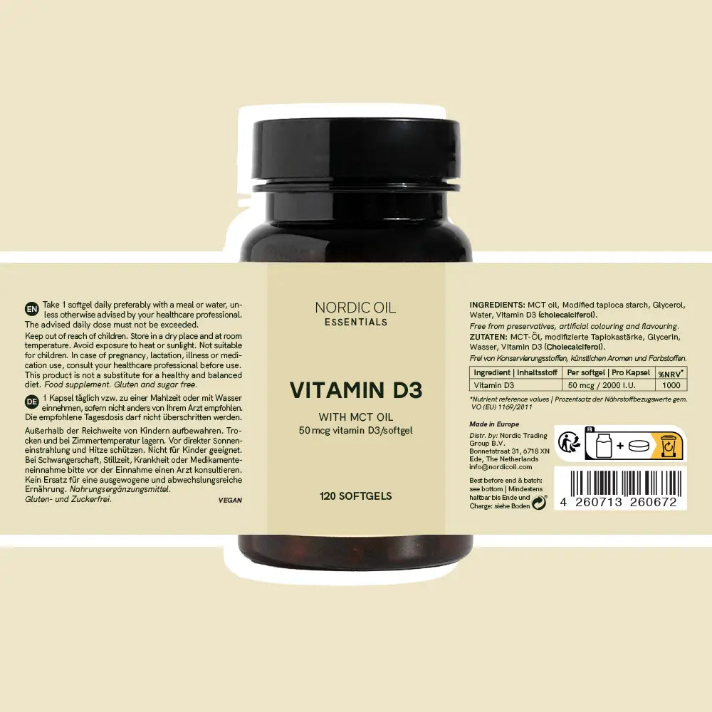 Vitamin D3-kapslar