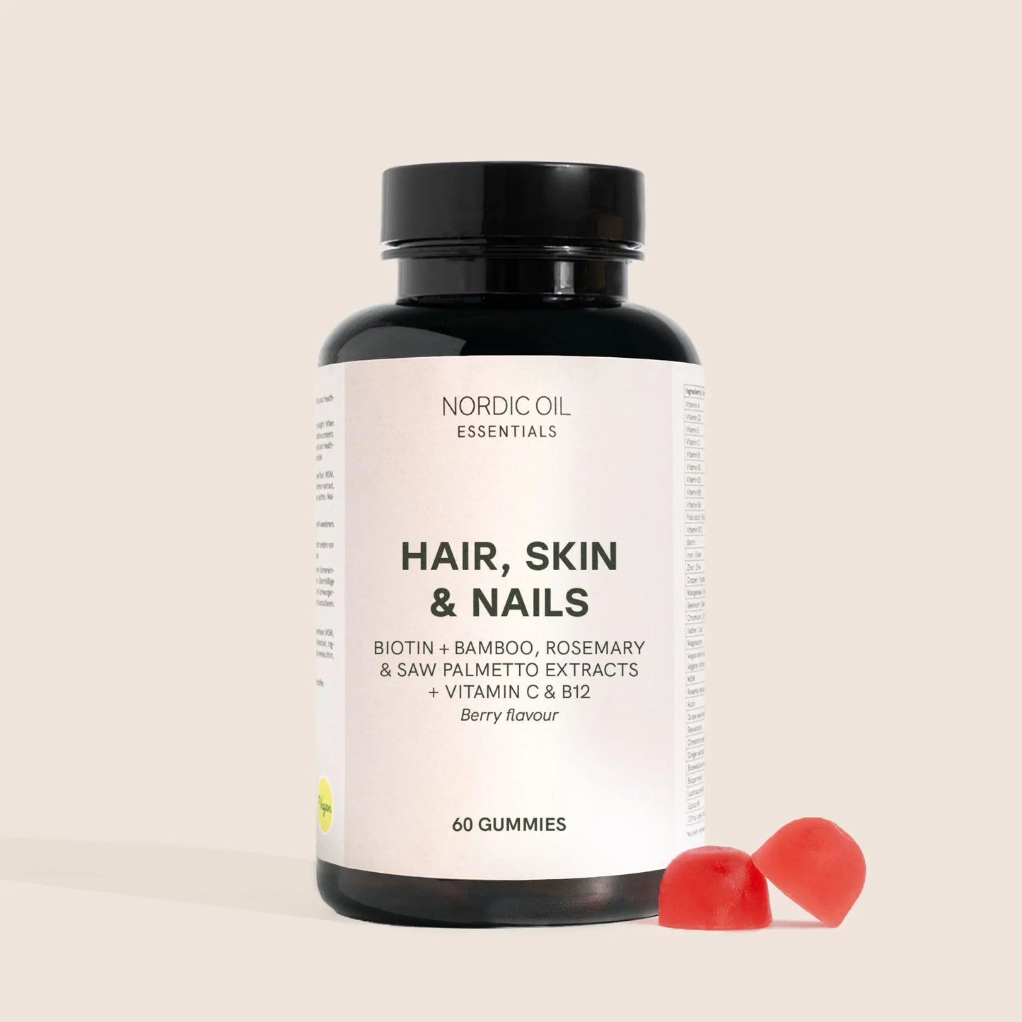 Gummies för hår, hud och naglar