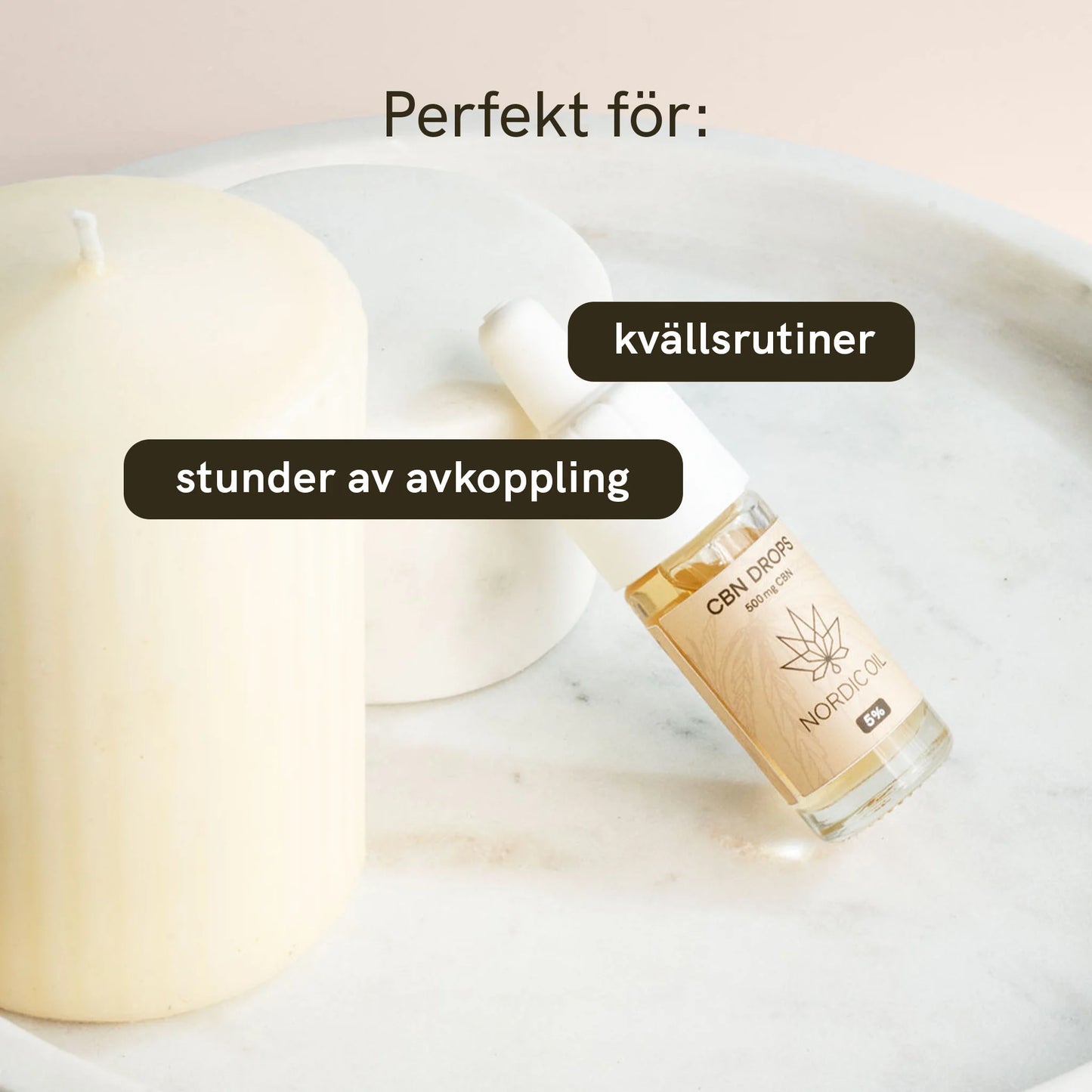 3 för 2 CBN Olja (5%) [Hampa Aromaolja]
