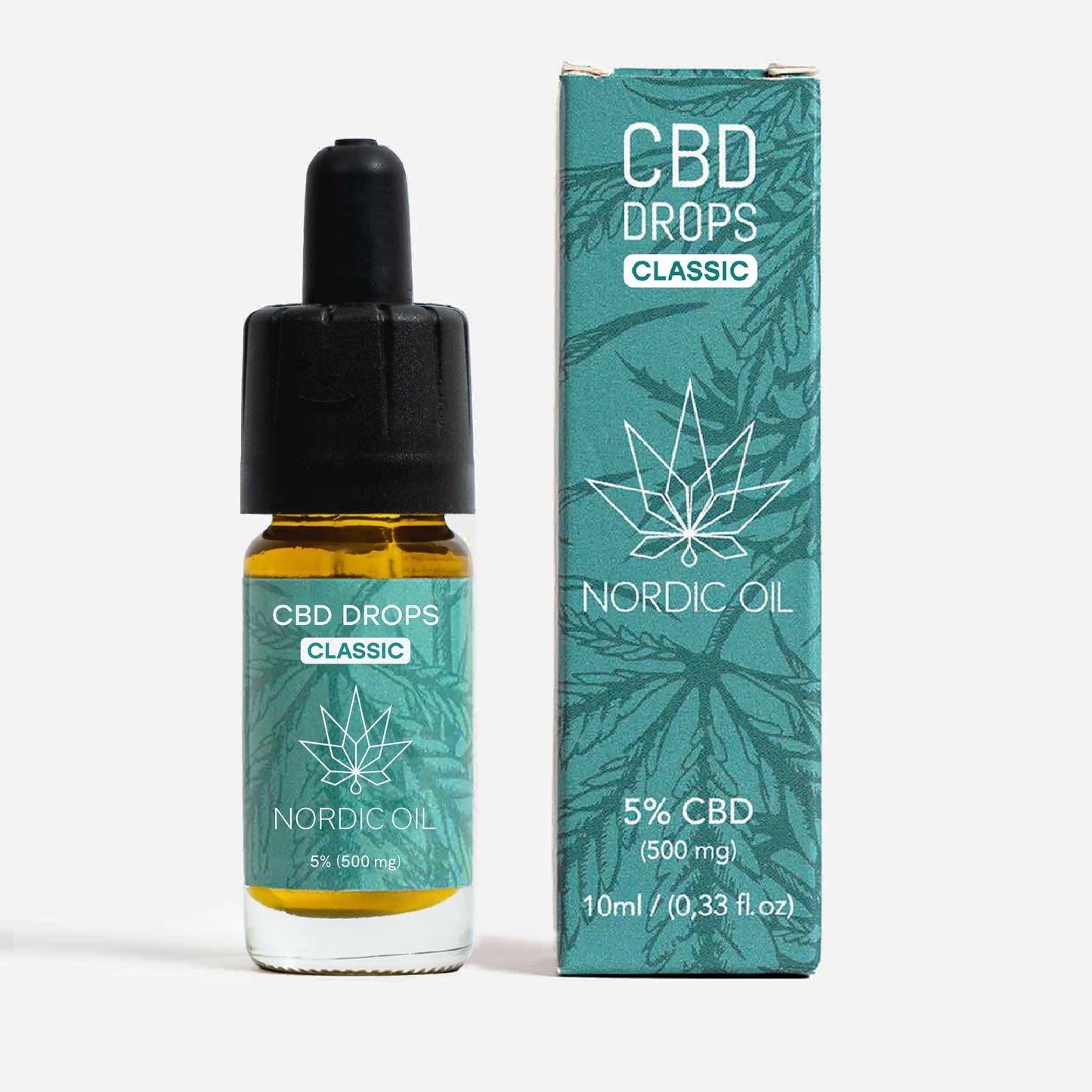 3 x CBD Olja (5%) Classic [Hampa Aromaolja]