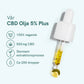 3 för 2 CBD Olja (5%) Plus [Hampa Aromaolja]