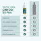 CBD Olja (5%) Plus [Hampa Aromaolja]