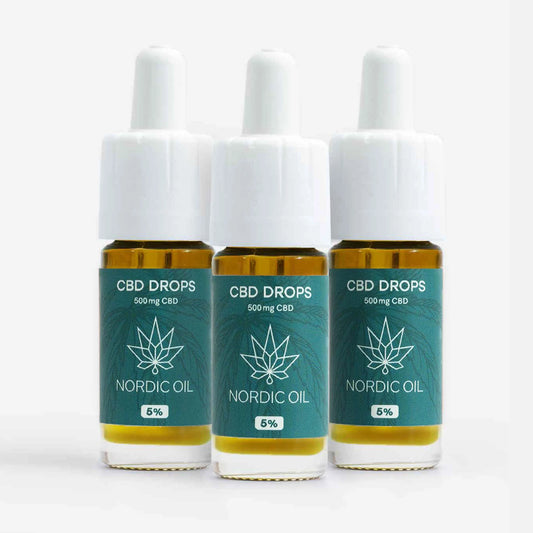 3 för 2 CBD Olja (5%) Plus [Hampa Aromaolja]
