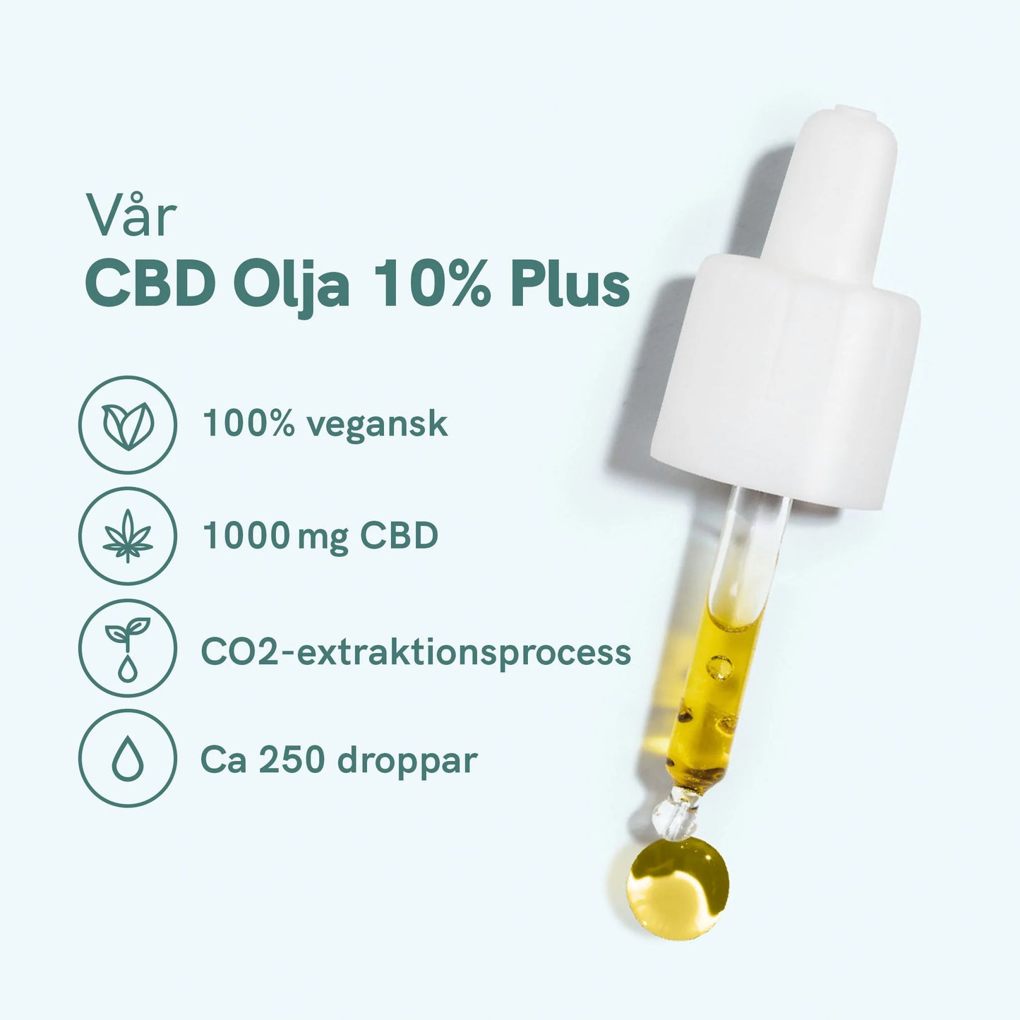 CBD Olja (10%) Plus [Hampa Aromaolja]