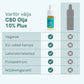 CBD Olja (10%) Plus [Hampa Aromaolja]