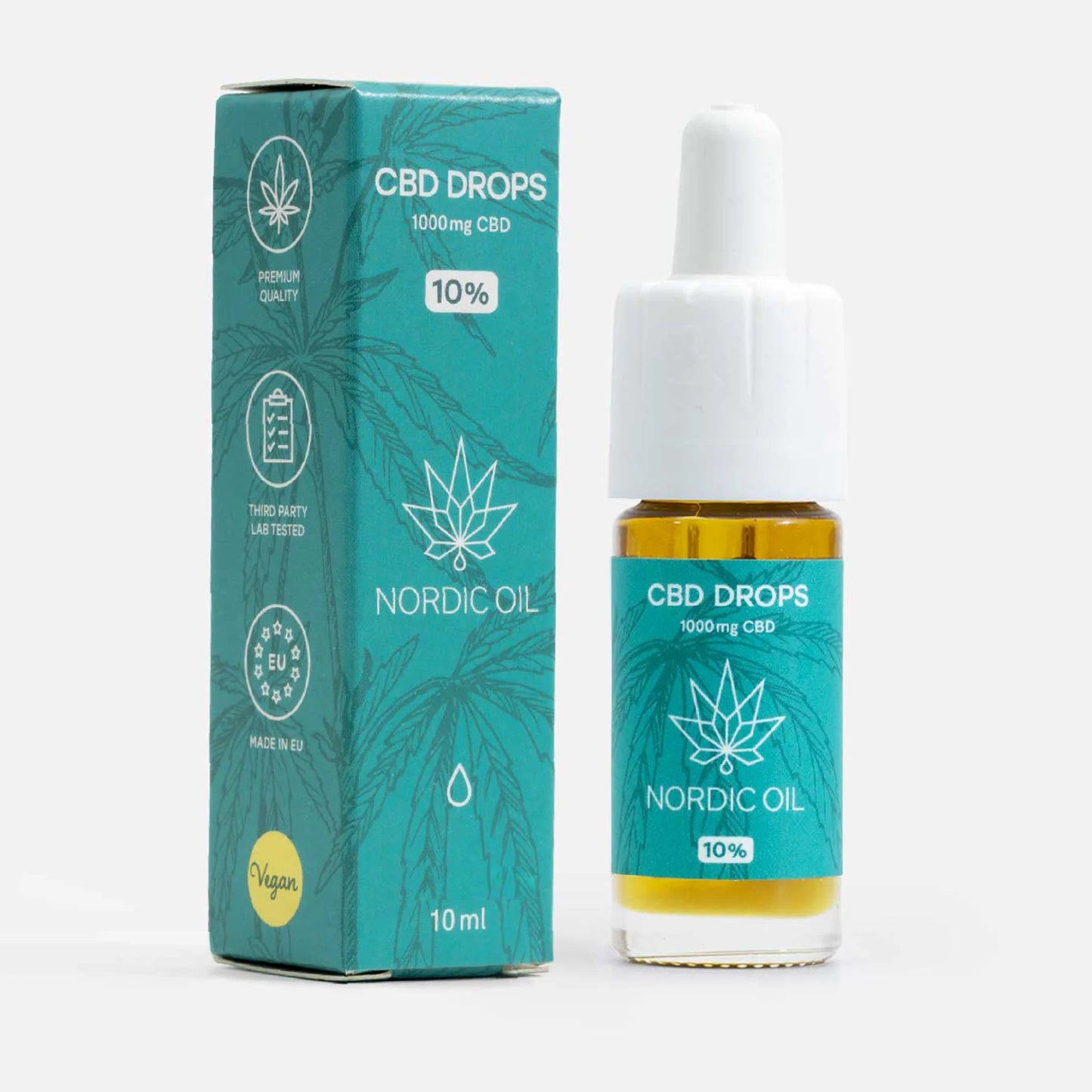 CBD Olja (10%) Plus [Hampa Aromaolja]