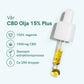 CBD Olja (15%) Plus [Hampa Aromaolja]