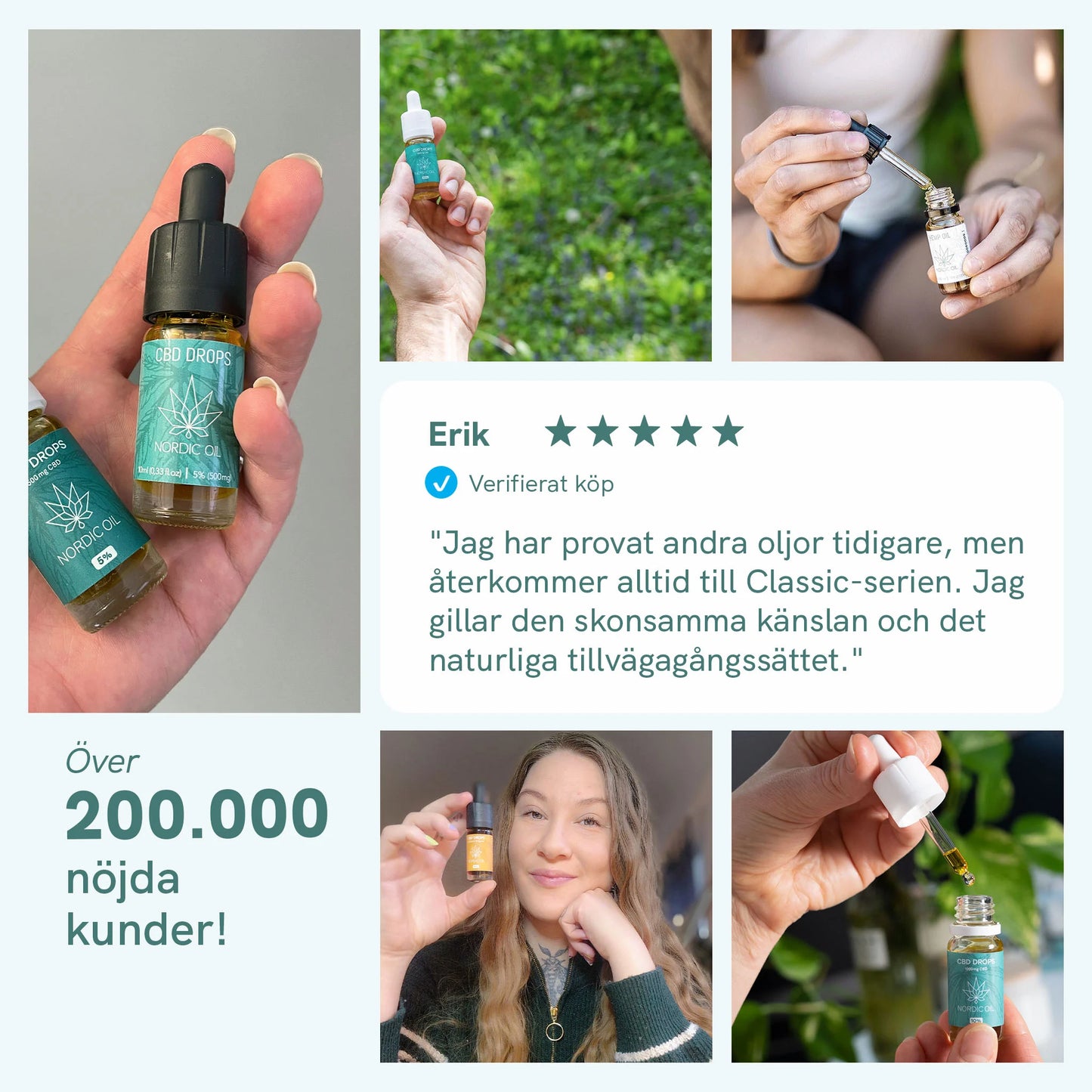 CBD Olja (20%) Classic [Hampa Aromaolja]