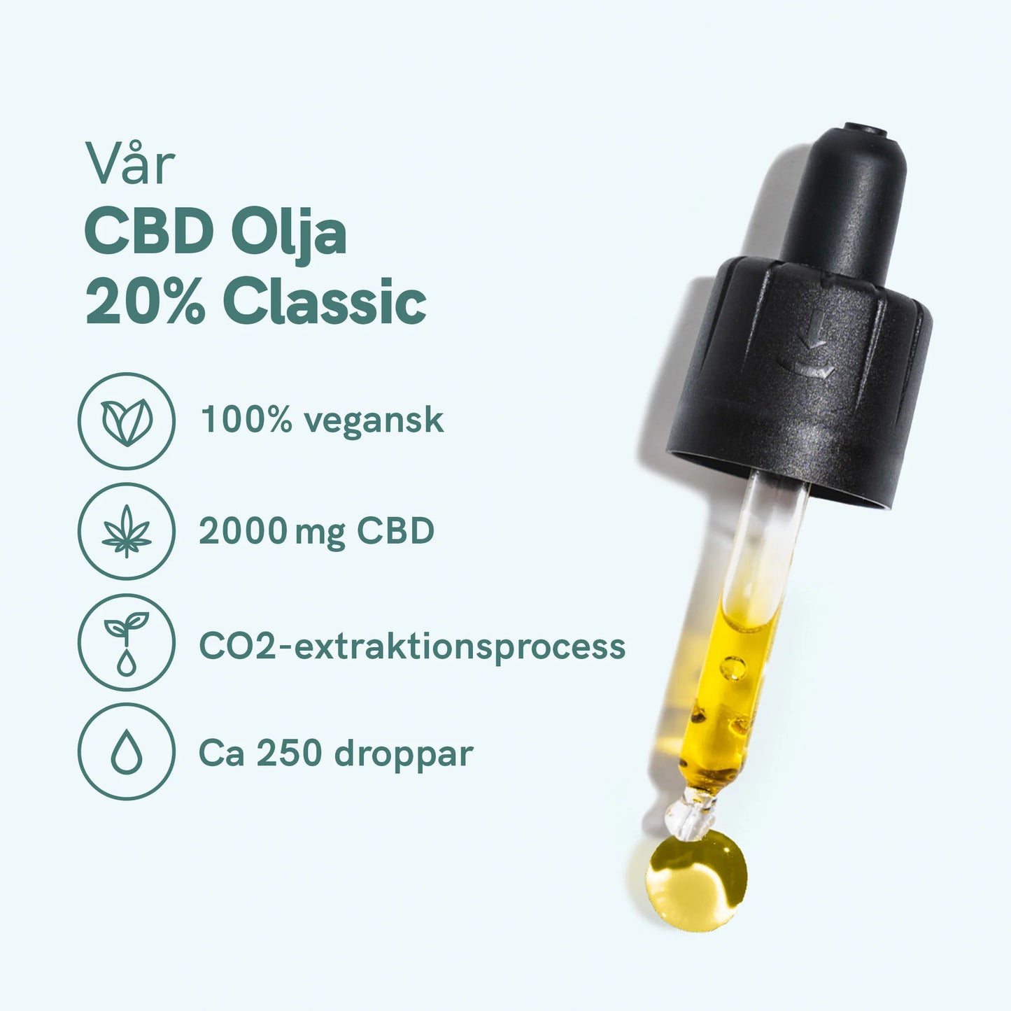 CBD Olja (20%) Classic [Hampa Aromaolja]