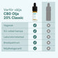 CBD Olja (20%) Classic [Hampa Aromaolja]