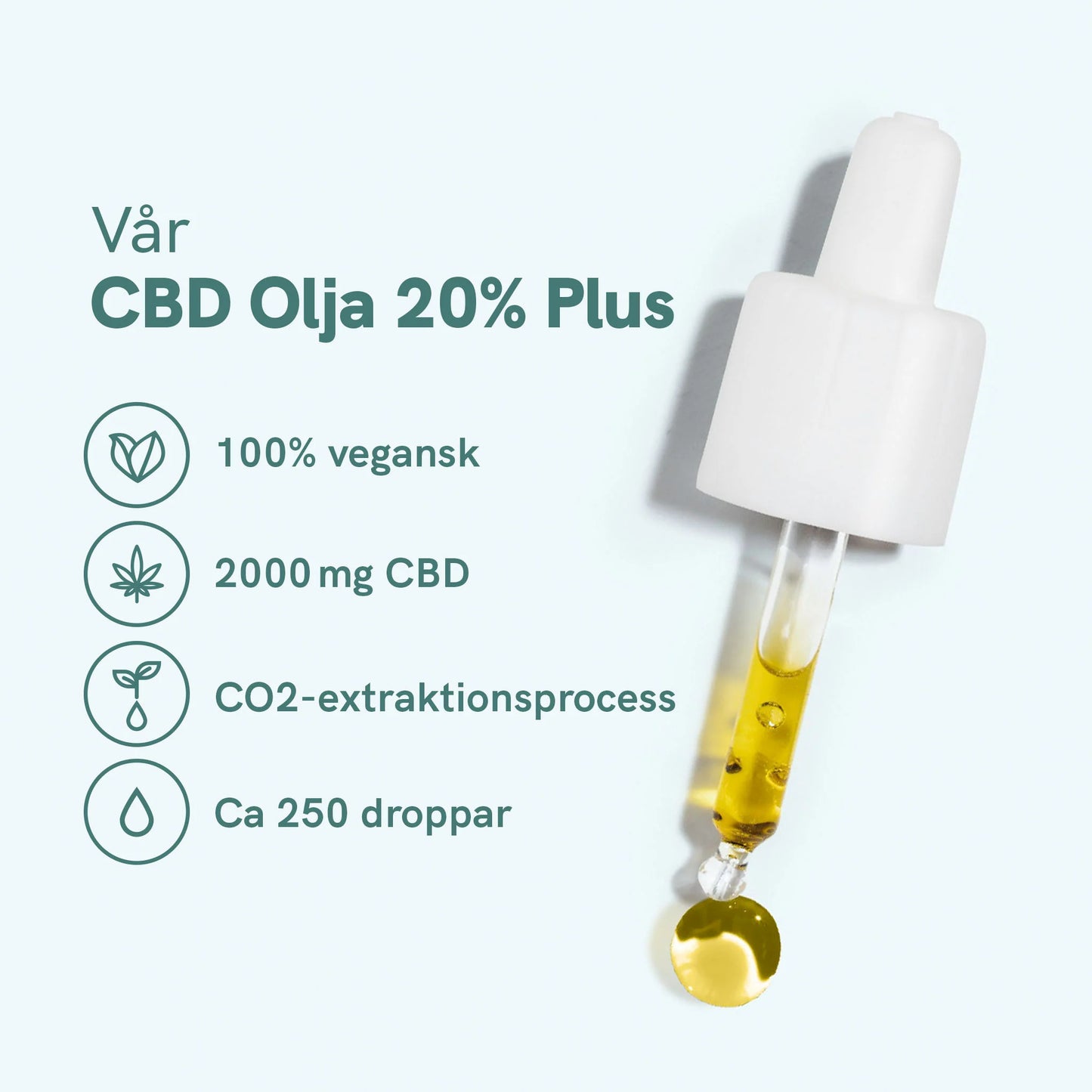 CBD Olja (20%) Plus [Hampa Aromaolja]