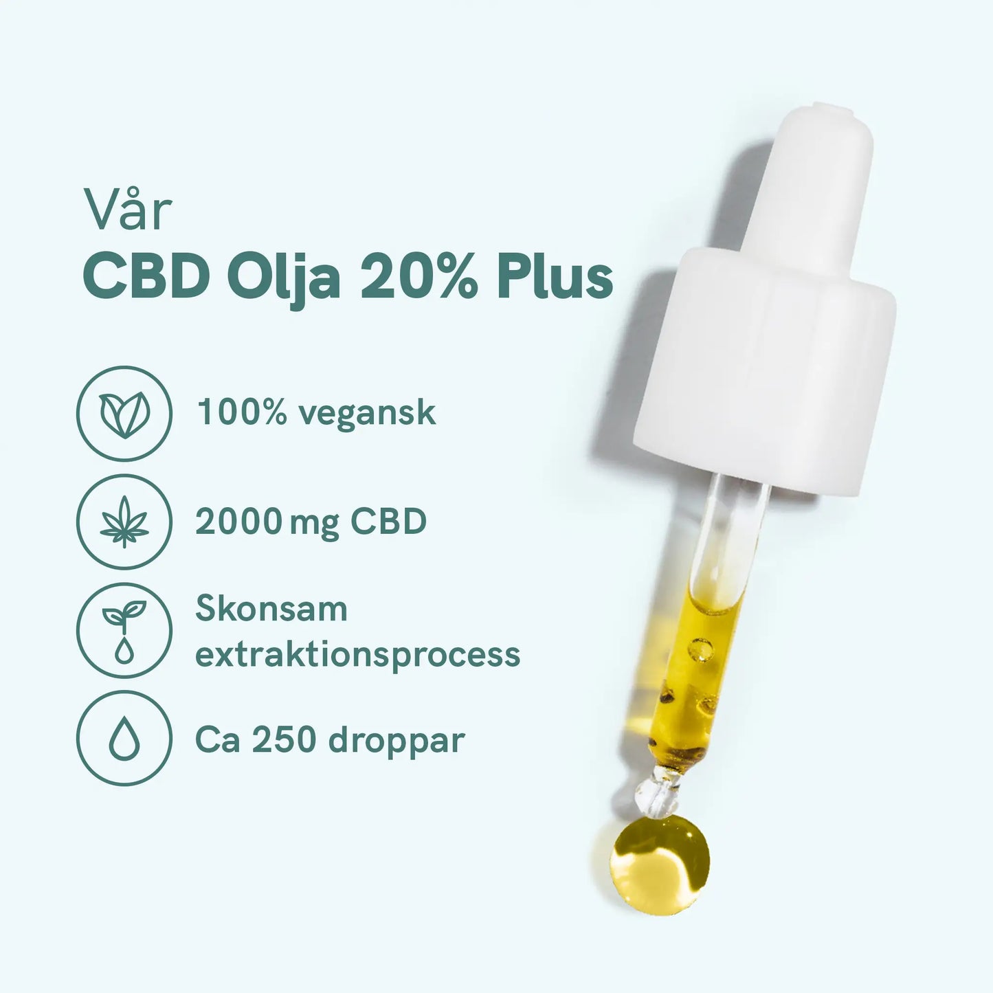 CBD Olja (20%) Plus [Hampa Aromaolja]