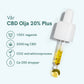 CBD Olja (20%) Plus [Hampa Aromaolja]