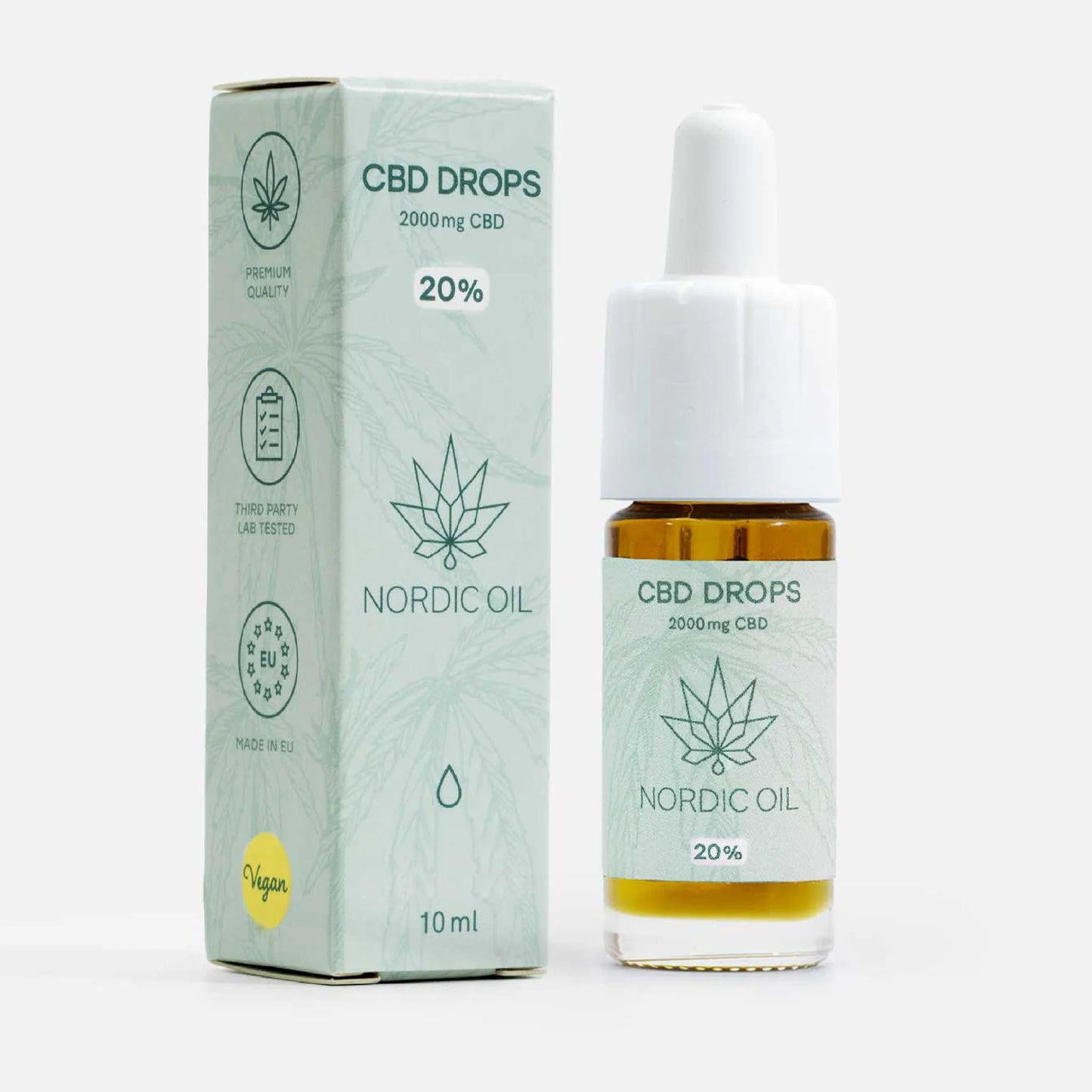 CBD Olja (20%) Plus [Hampa Aromaolja]