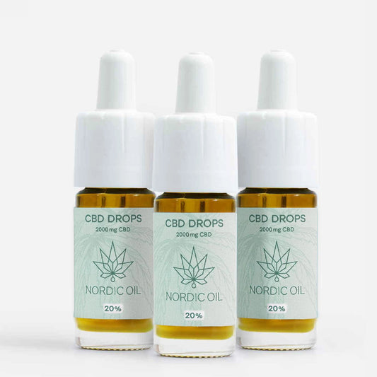 3 för 2 CBD Olja (20%) Plus [Hampa Aromaolja]