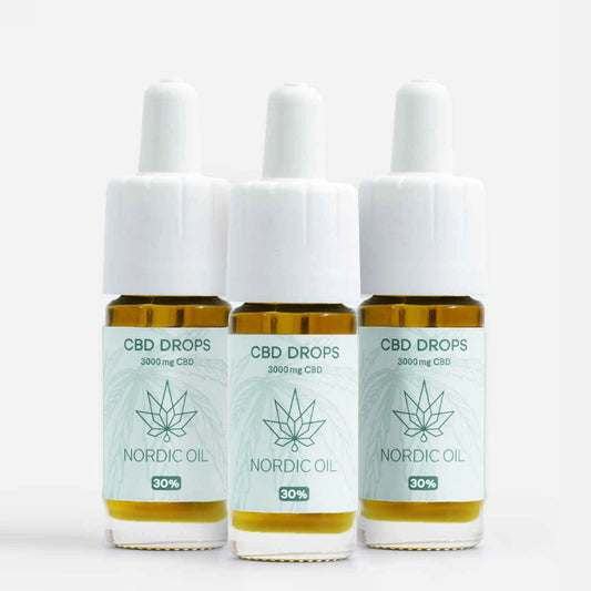 3 för 2 CBD Olja (30%) Plus [Hampa Aromaolja]