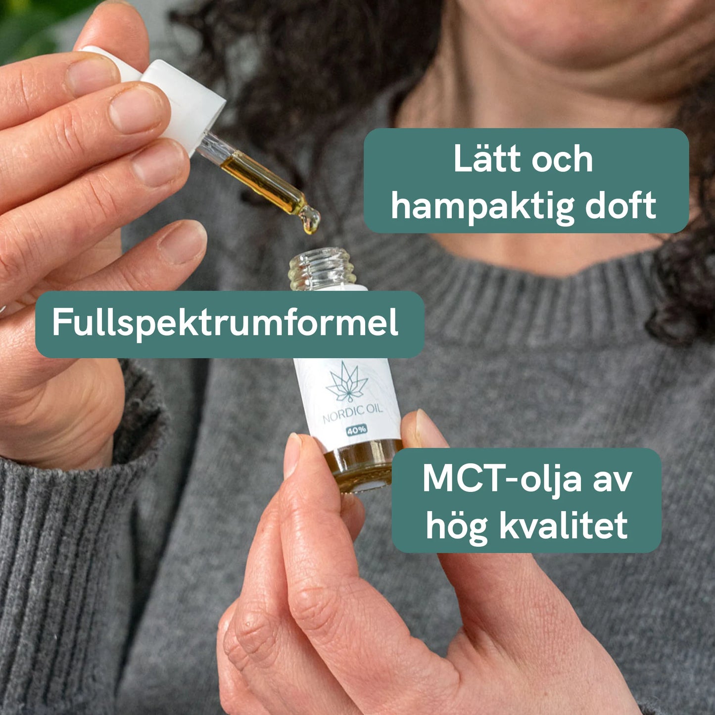 3 för 2 CBD Olja (40%) Plus [Hampa Aromaolja]