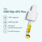 3 för 2 CBD Olja (40%) Plus [Hampa Aromaolja]
