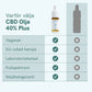 3 för 2 CBD Olja (40%) Plus [Hampa Aromaolja]