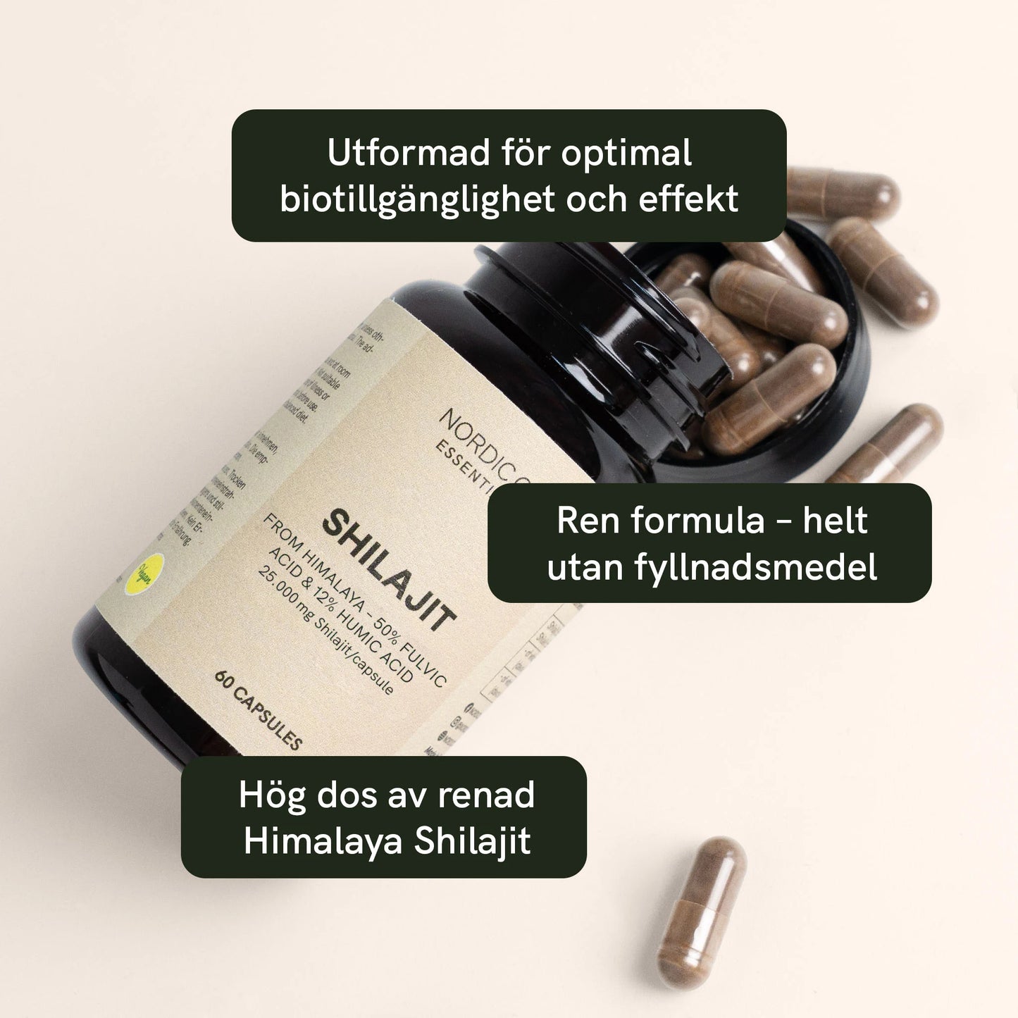 Shilajit-kapslar