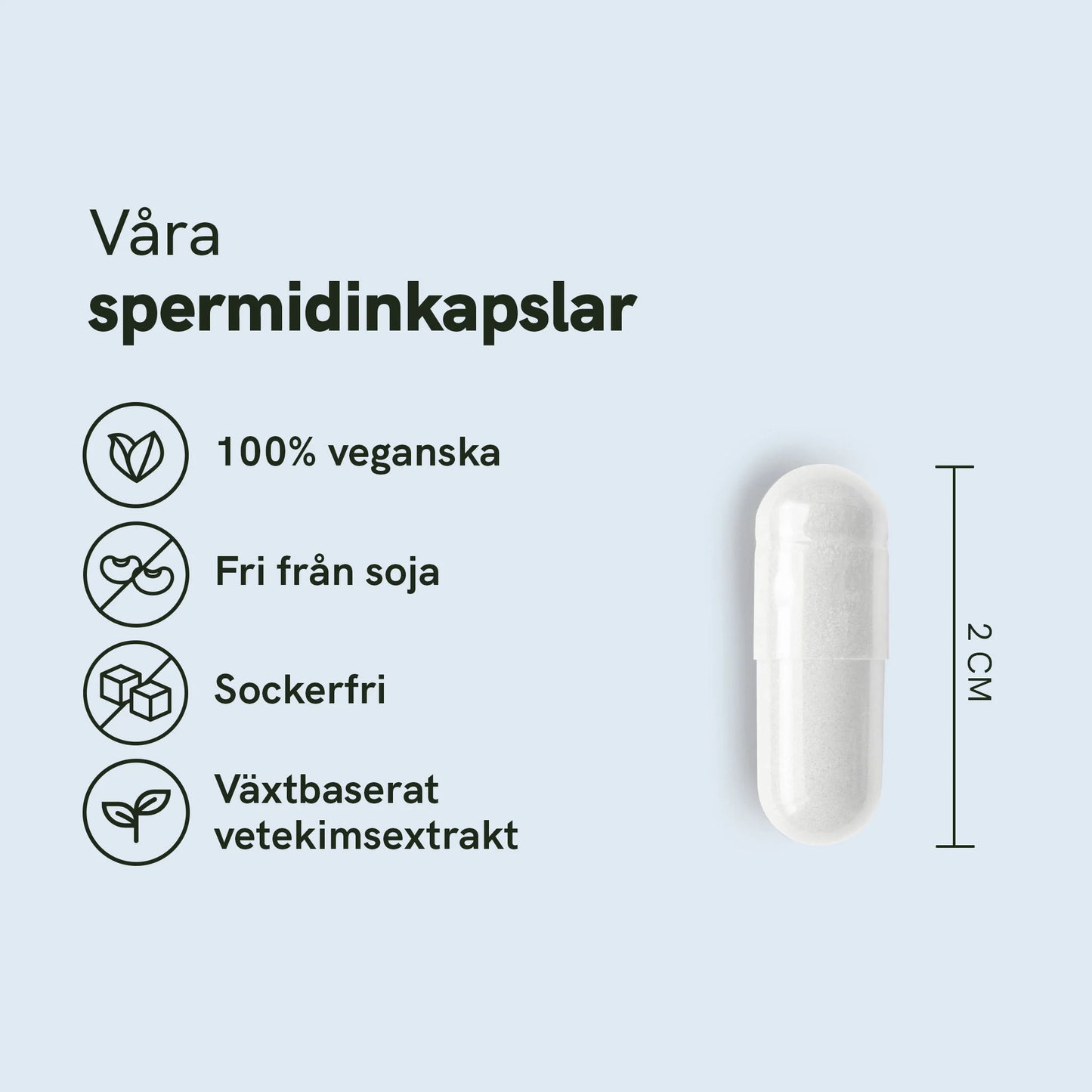 Spermidin-kapslar