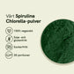 Spirulina- och chlorellapulver